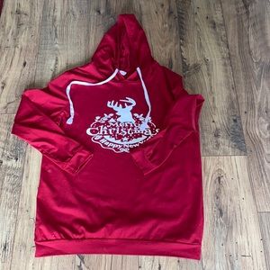 HALIFE Hooded Christmas Long sleeve Shirt Size Large